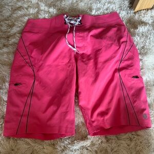lululemon athletica Men's Bright Pink Board Shorts